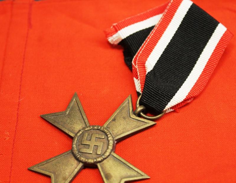 WW2 original German War Merit Cross 2nd Class without Swords (Kriegsverdienst Kreuz 2. Klasse ohne Schwerter),