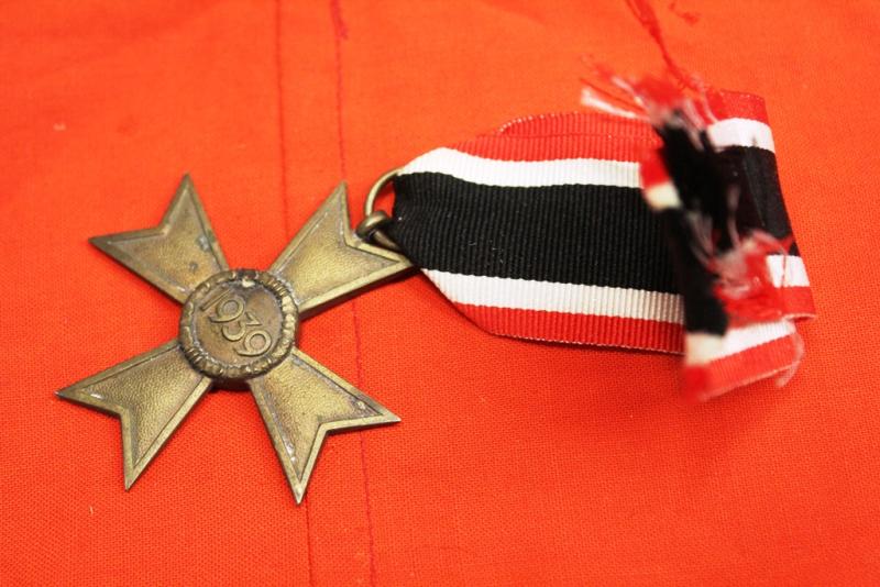 WW2 original German War Merit Cross 2nd Class without Swords (Kriegsverdienst Kreuz 2. Klasse ohne Schwerter),