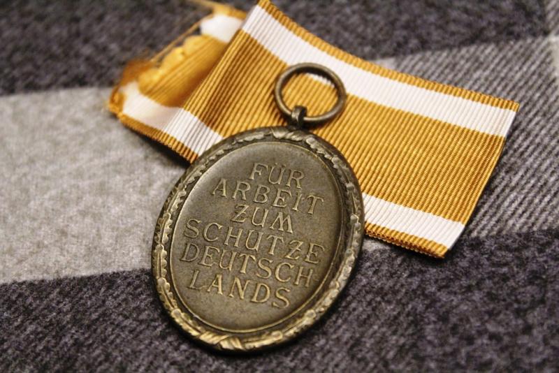 WW2 German West Wall medal in VGC for age