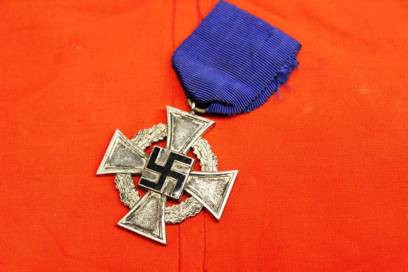 WW2 German 25 Years,Long service,Civil Service Faithful Service Medal