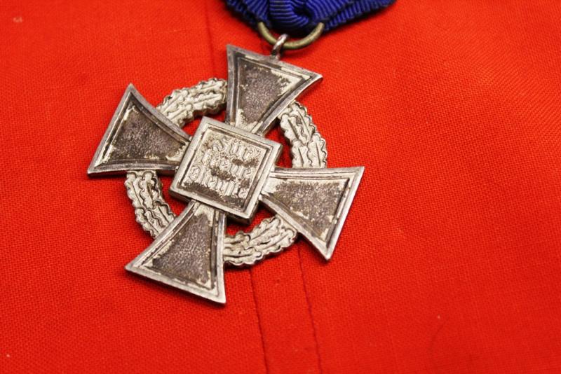 WW2 German 25 Years,Long service,Civil Service Faithful Service Medal