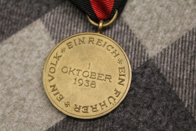 German Sudetenland Medal in vgc for age