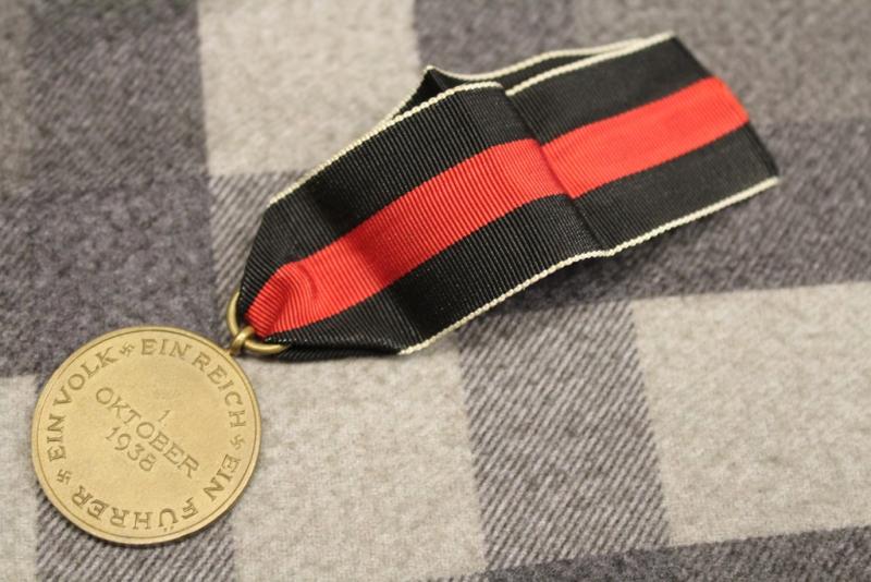German Sudetenland Medal in vgc for age