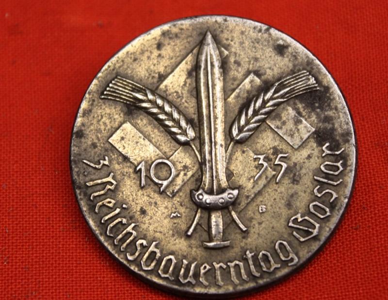1935 German Farmers Day Badge, Tinnie