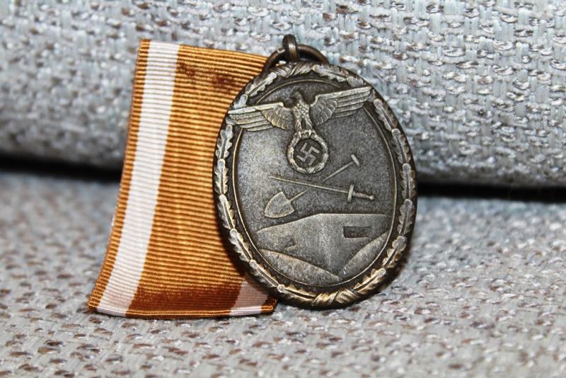 WW2 German West Wall medal in VGC for age