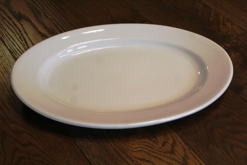 WW2 German KRIEGSMARINE Mess Hall big porcelain ovall platter,