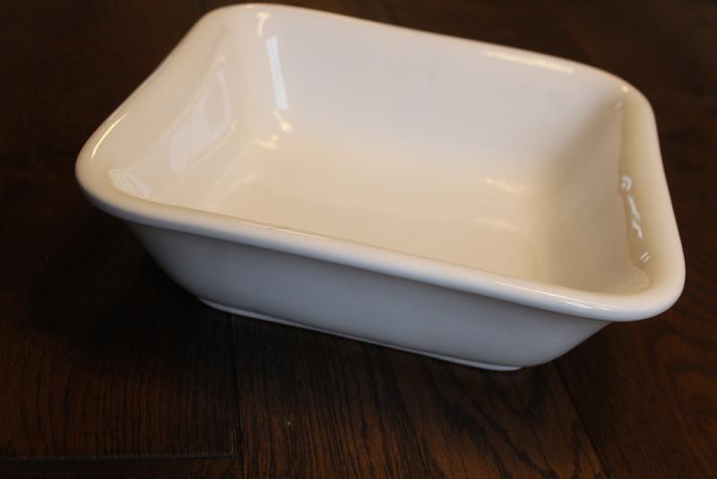 WW2 German Wehrmacht Mess Hall porcelain big square bowl, 1938