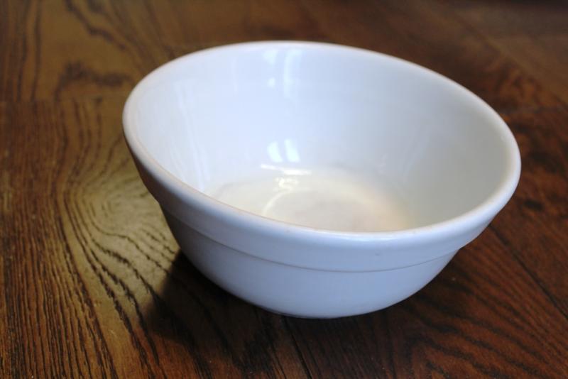 WW2 German Wehrmacht Mess Hall porcelain salad bowl, 1942