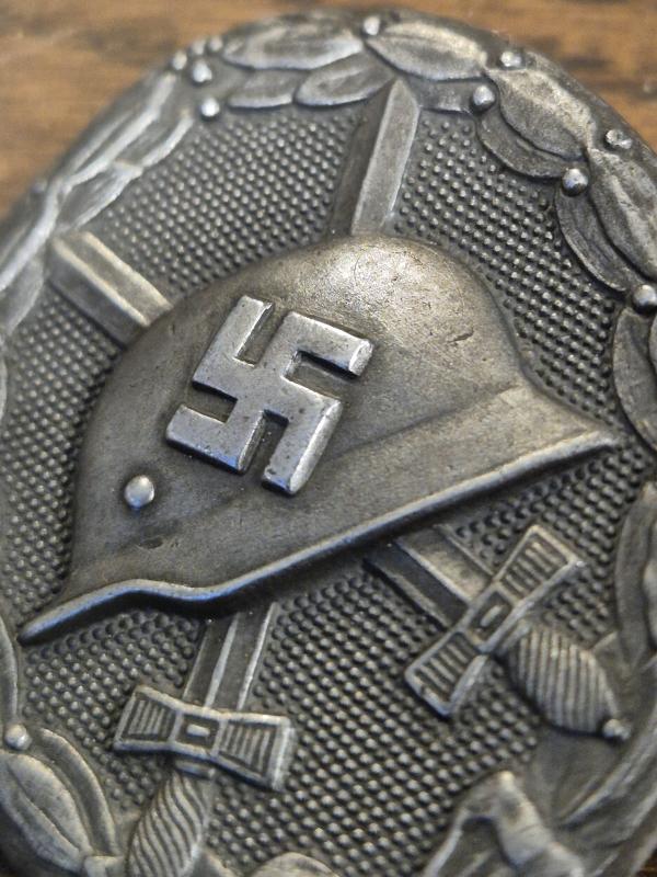 WW2 GERMAN SILVER WOUND BADGE MAKER COFE 30 FOR HAUPTMUNZAMT WIEN