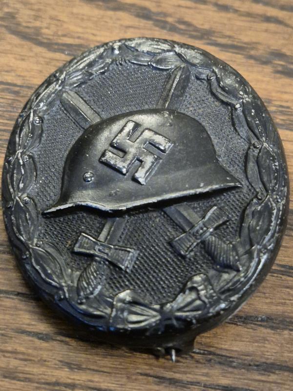 WW2 German Army 3rd class black wound badge