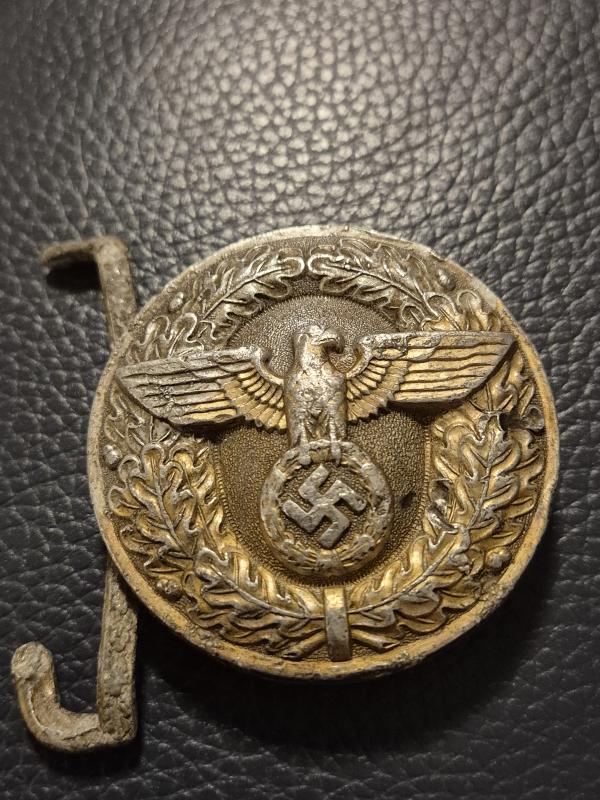 German NSDAP Political Leaders Belt Buckle. M4/39 maker for Assmann
