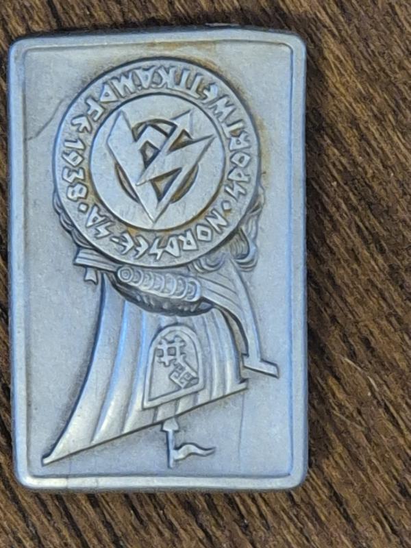 German WWII SA Sports Competition Tinnie 1938, Nordsee